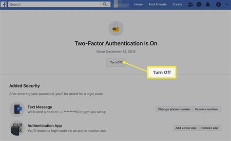 Turn on Two-Factor Authentication for Facebook
