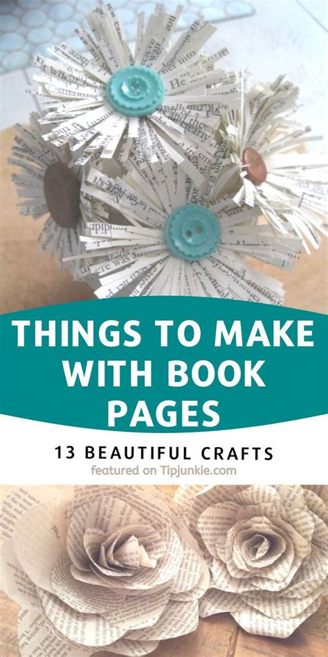 Turning Pages into Crafts