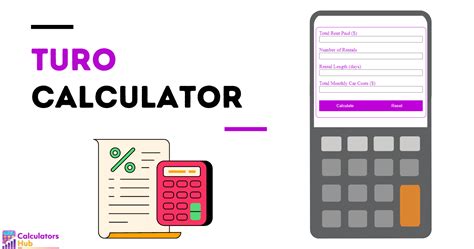 Turo Calculator Spreadsheet