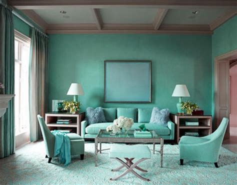 Turquoise Blue Living Room Ideas