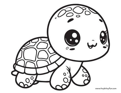 Turtle Coloring Page