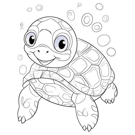 Turtle Coloring Pages Free