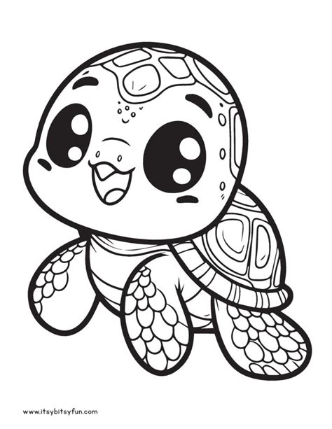 Turtle Coloring Pages To Print