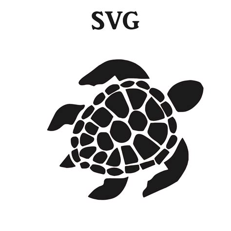 Download Turtle Paper Cut Template Cricut SVG DXF Files