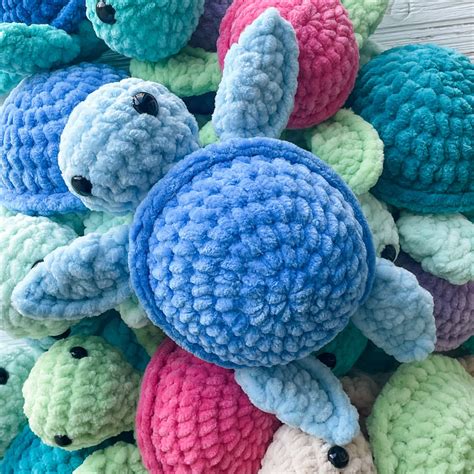 Turtle Plush Crochet Pattern