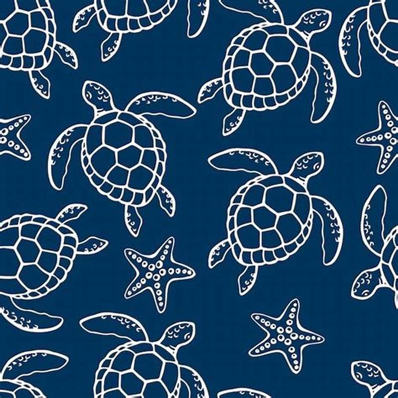 Turtle Print Pattern