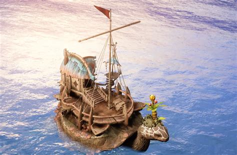 The Imposing Turtle Ship Skin for Lost Ark: Unleash the Power of the Mighty Sea with this Enchanting Cosmetic Marvel