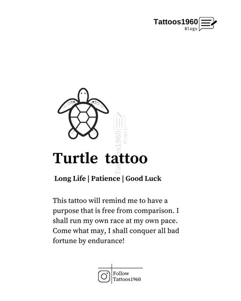 Turtle Tattoo Meaning