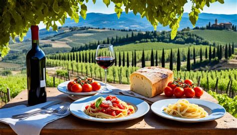 Tuscan Countryside Food