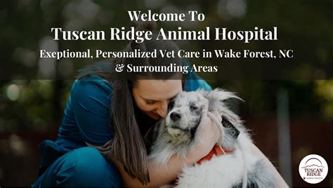 Tuscan Ridge Animal Hospital - Exceptional Pet Care in the Heart of Tuscany