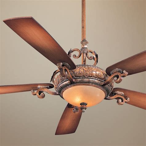 Monte Carlo English Garden 60inch Tuscan Bronze Indoor Ceiling Fan Free Shipping Today