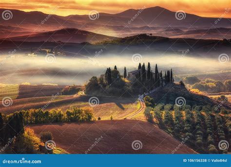 Tuscany rolling hills