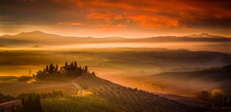 Tuscany sunset
