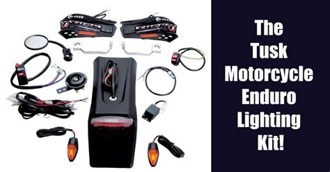 Tusk Motorcycle Enduro LED Lighting Kit For  - Amazon.com
