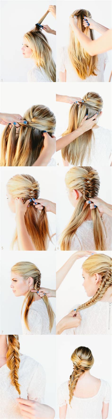 Tuto Coiffure Cheveux Mi Long Queue