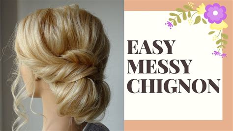Tutorial: How to Create A Messy Chignon from the Runway