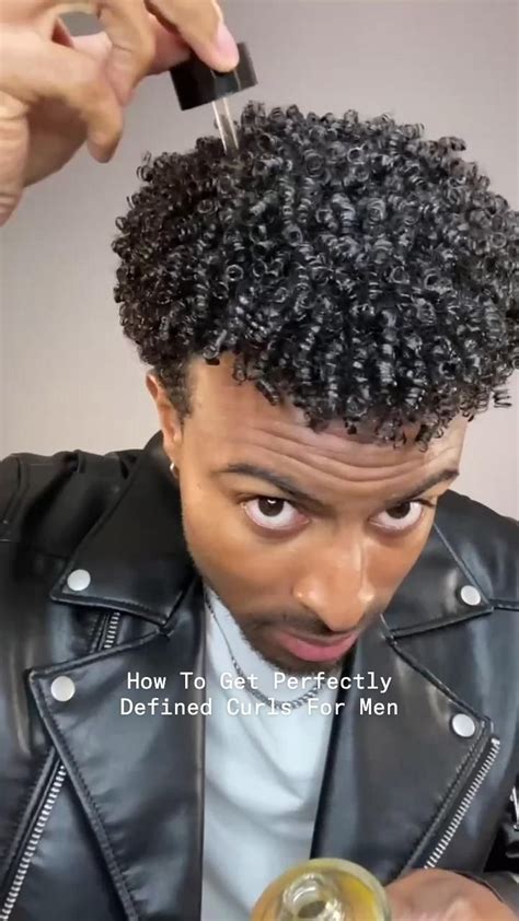 Tutorial: How to Create Defined Curls for Men