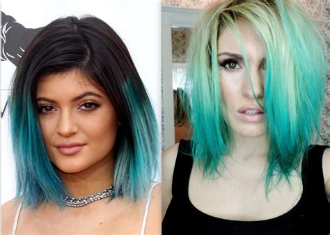 Tutorial: How to Get Neon Ombré Hair