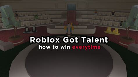 Tutorial: How to hack in Roblox Got Talent Show without jjsploit 