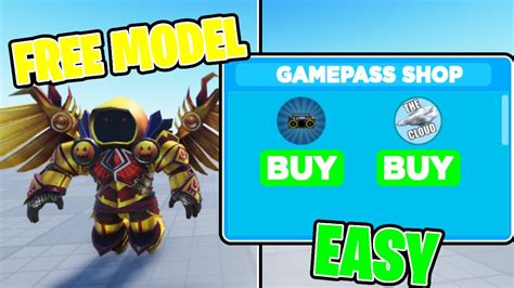 Tutorial (Easy) - How To Make A Working Gamepass Shop Gui 