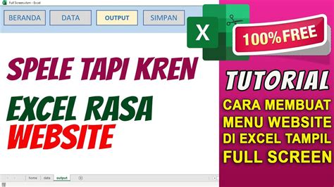Tutorial Aplikasi Excel