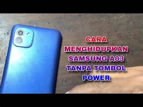Tutorial Cara Mengoperasikan Samsung A03