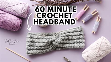 Tutorial For Crochet Headband