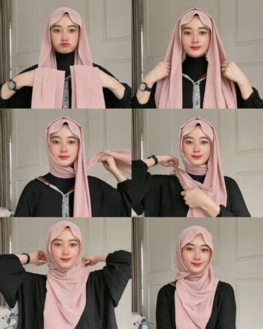Tutorial Hijab Pashmina Simple Untuk Lebaran