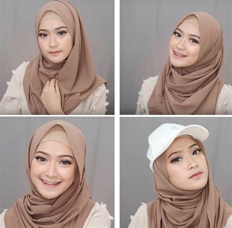 Tutorial Hijab Pashmina Simple untuk Pesta Baca Tutorial
