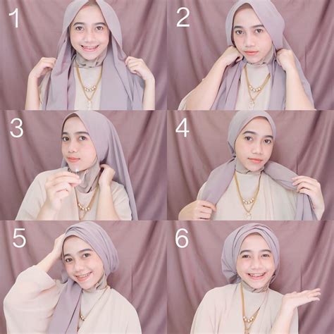 Tutorial Hijab Pesta Elegan Indonesia