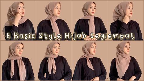 Tutorial Hijab Segi Empat Simple Untuk Remaja