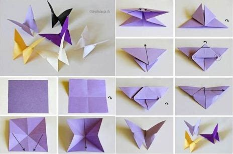 Tutorial Membuat Origami Kupu Kupu