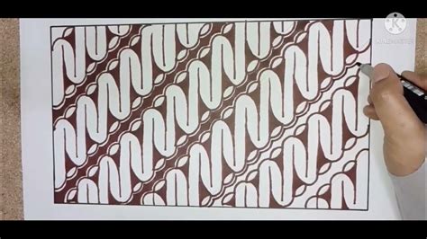 Tutorial Menggambar Batik Sederhana