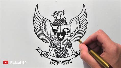 Tutorial Menggambar Garuda