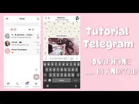 Tampilan pengaturan privasi Telegram di perangkat iOS