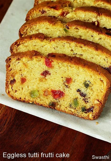 Tutti Frutti Cake Recipe