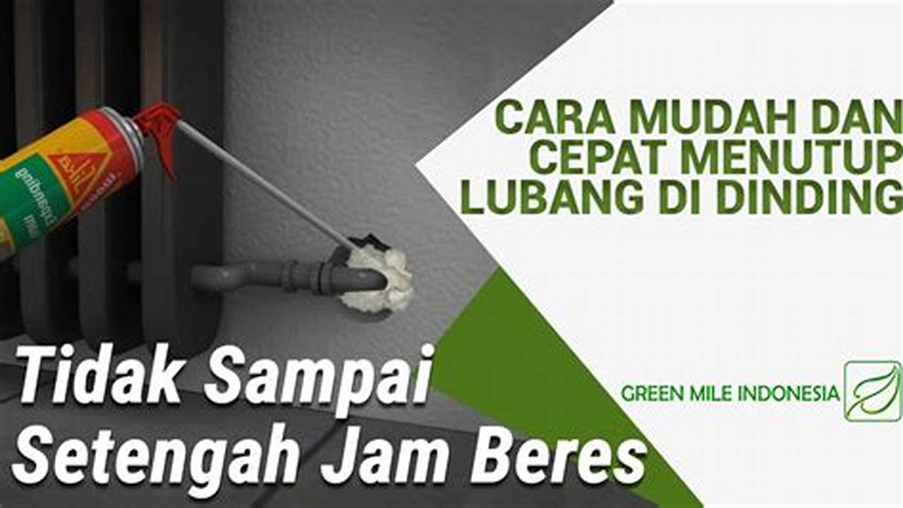 Tutup Lubang, Cara