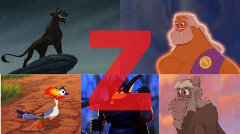 Tv Characters Beginning With Z