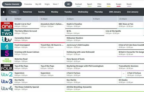 Tv Guide Today Uk Freeview