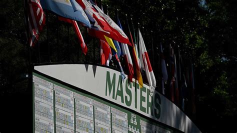 PGA Golf The Masters 2021 TV Schedule Broadstar