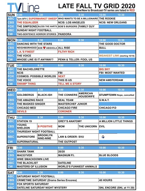 Tv Schedule This Evening Nbc