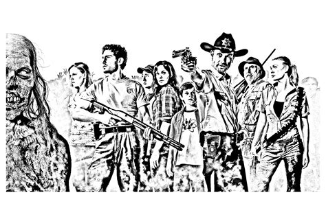 Twd Coloring Pages