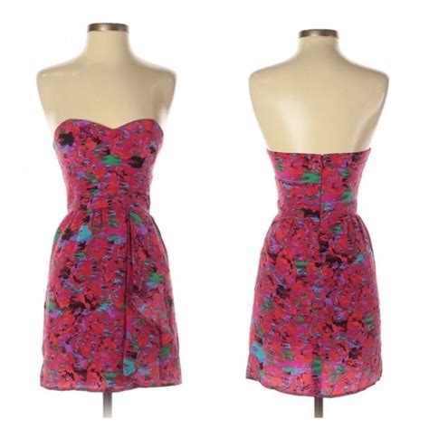 Twelfth Street Strapless Mini Dress In