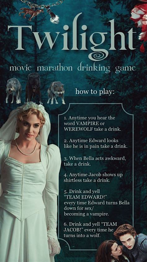 Twilight Drinking Game