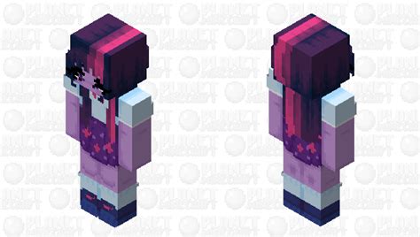 Unleash the Magic of Equestria with Twilight Sparkle Minecraft Skin - The Ultimate Addition to Your Gaming Experience