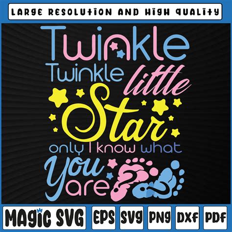 Download Twinkle Twinkle Little Star - You'll Never... SVG File - SVG Design Easy Edite