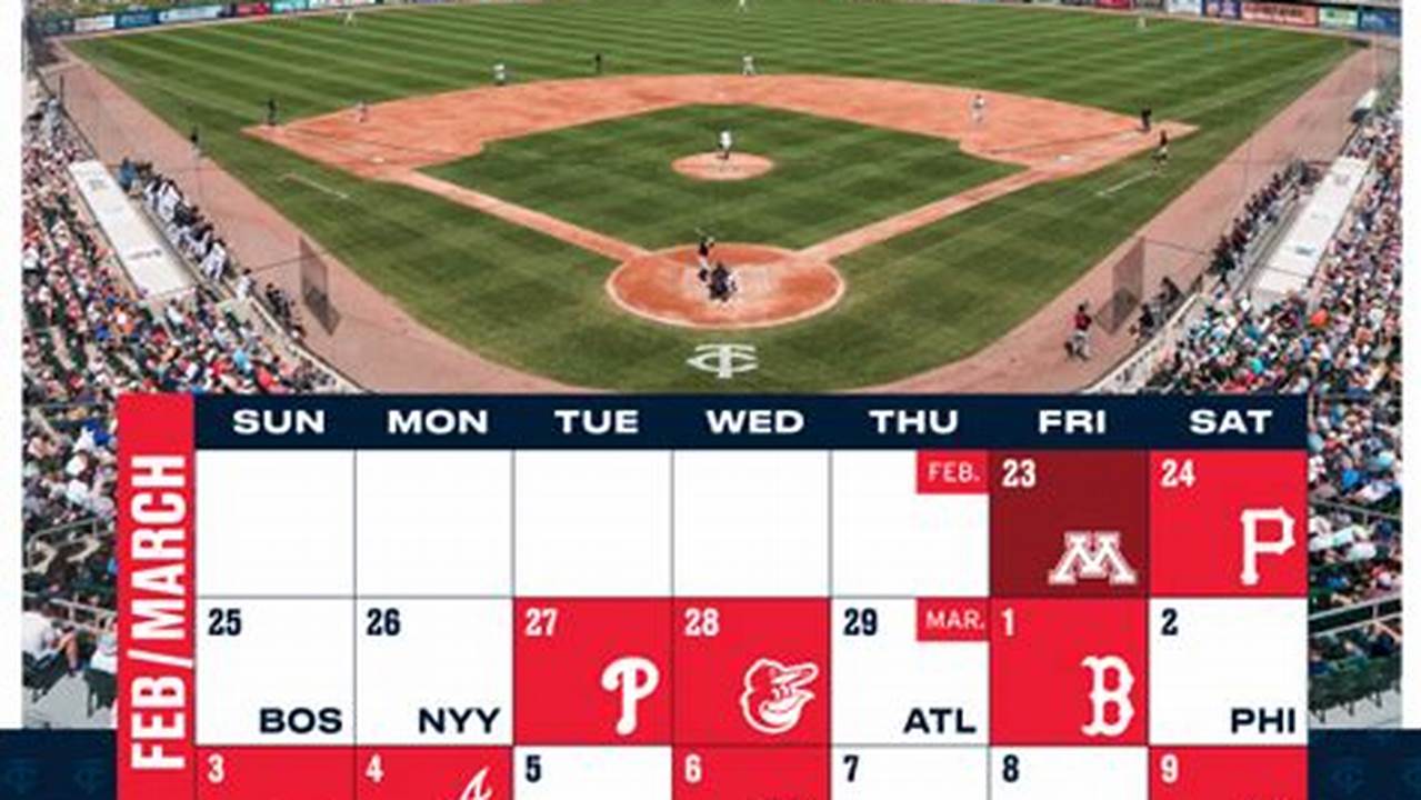 Twins Spring Training 2024 Schedule