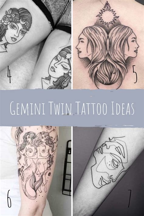 Twins Tattoo Designs