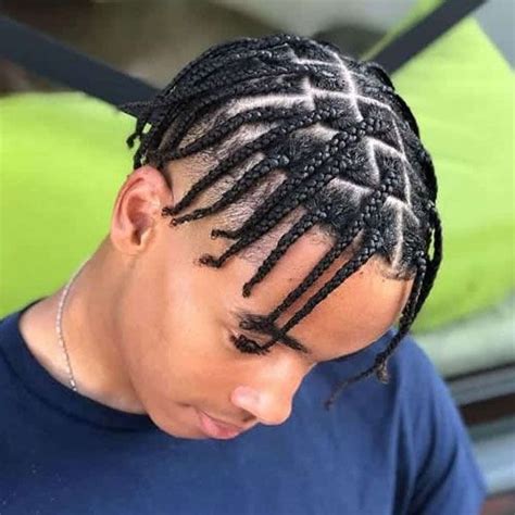 Unleash Your Bold and Confident Persona With Trendy Twist Mens Box Braids With Fade