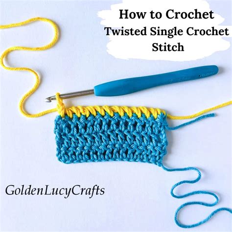 Twisted Single Crochet